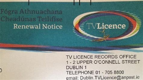 tv licence ireland